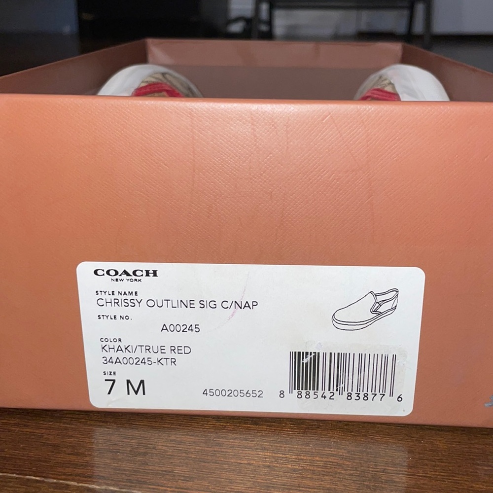 Coach Chrissy Outline slip on shoes (7)